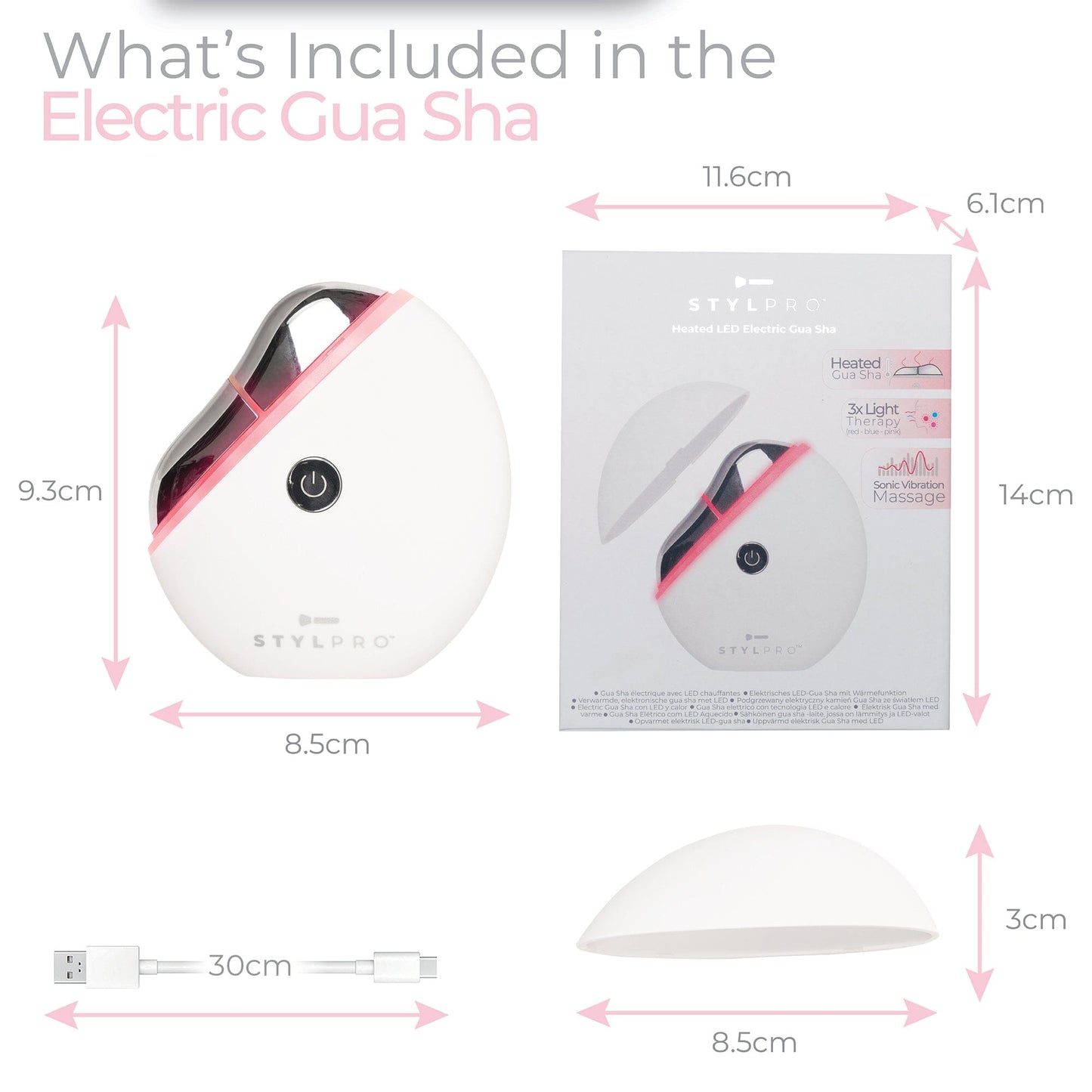 STYLPRO Heated LED Electric Gua Sha