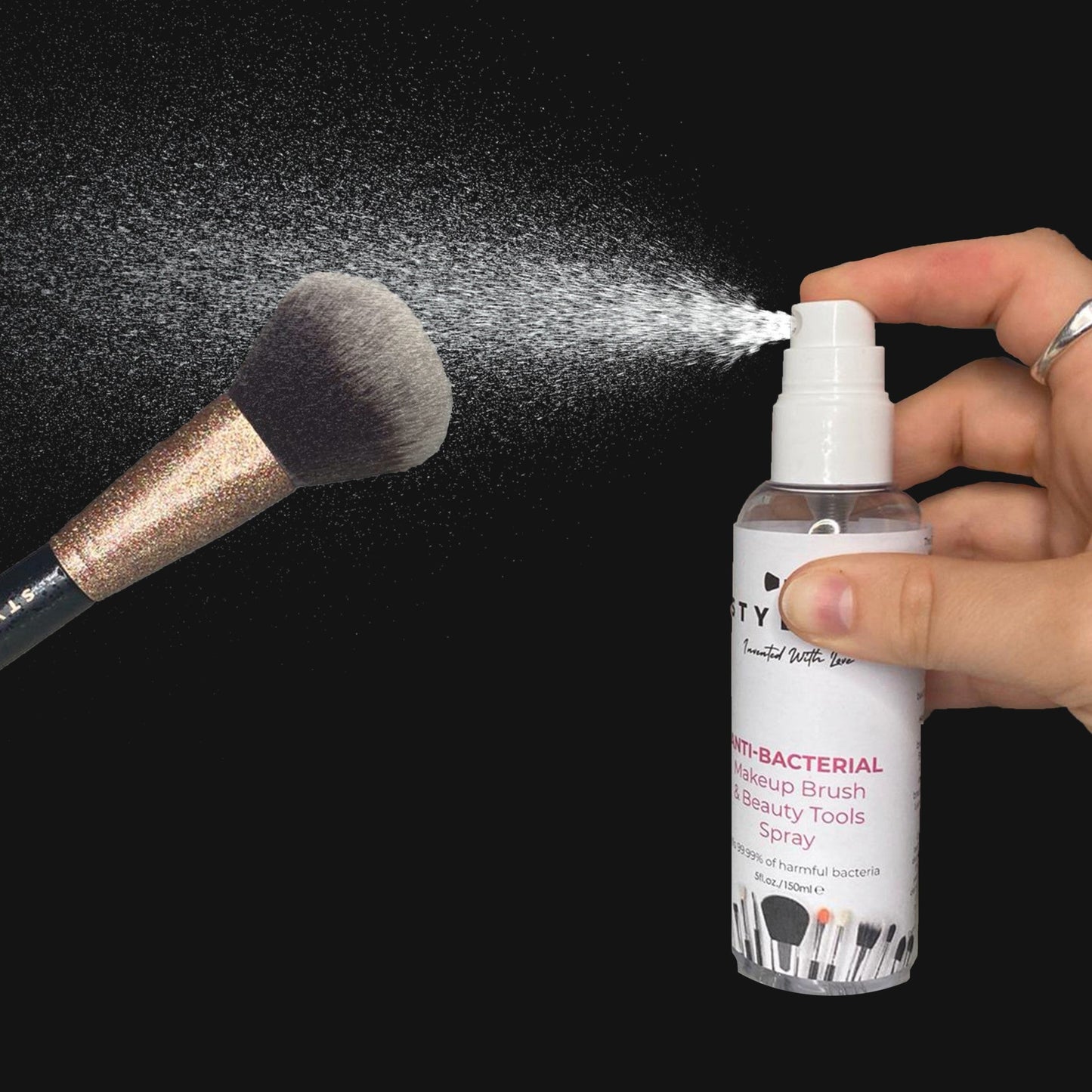 STYLPRO Anti-Bacterial Makeup Brush & Beauty Tools Spray